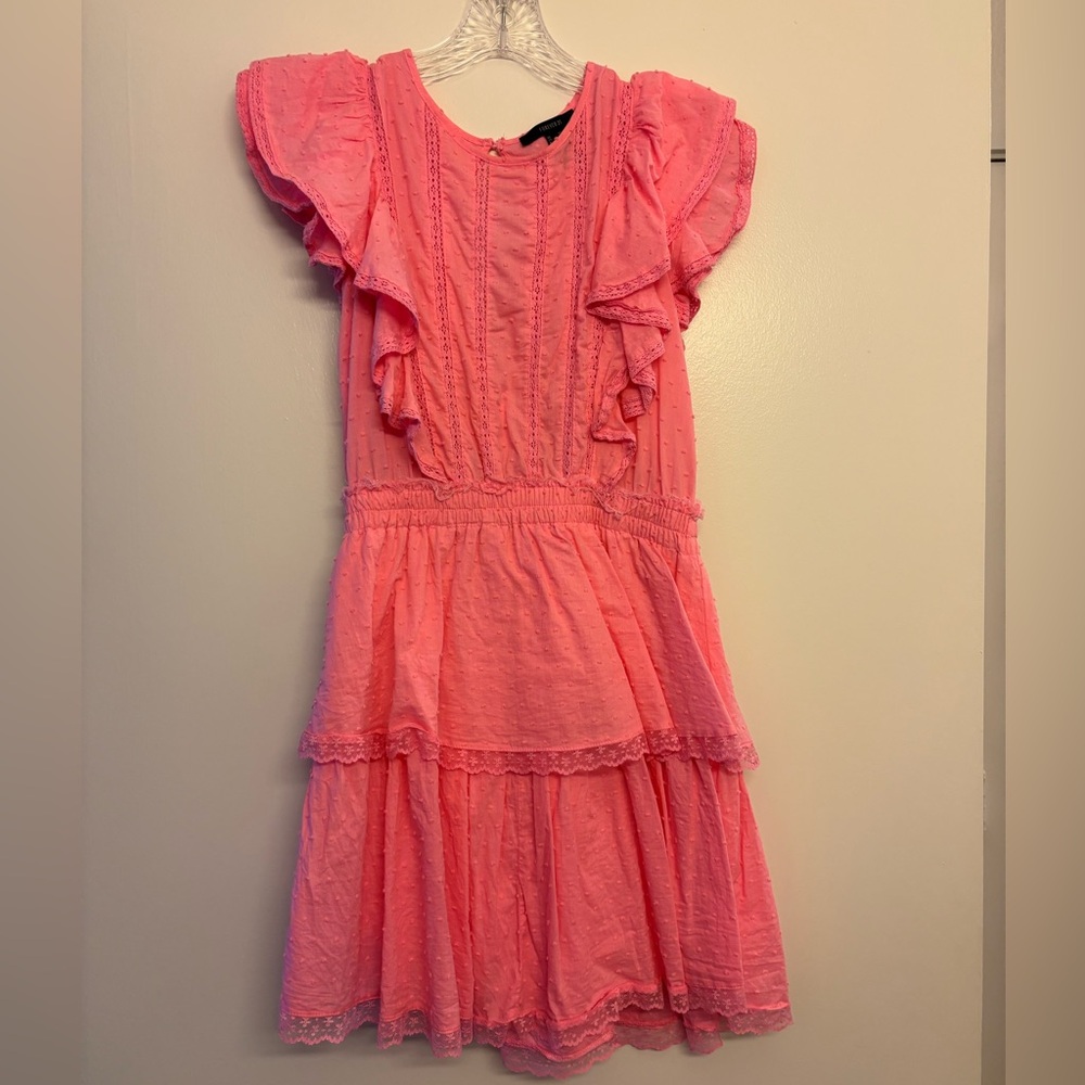 Pink Ruffle Dress - Picture 2 of 4